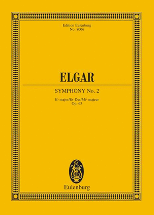 Book cover for Symphony No. 2, Op. 63 in E-Flat Major