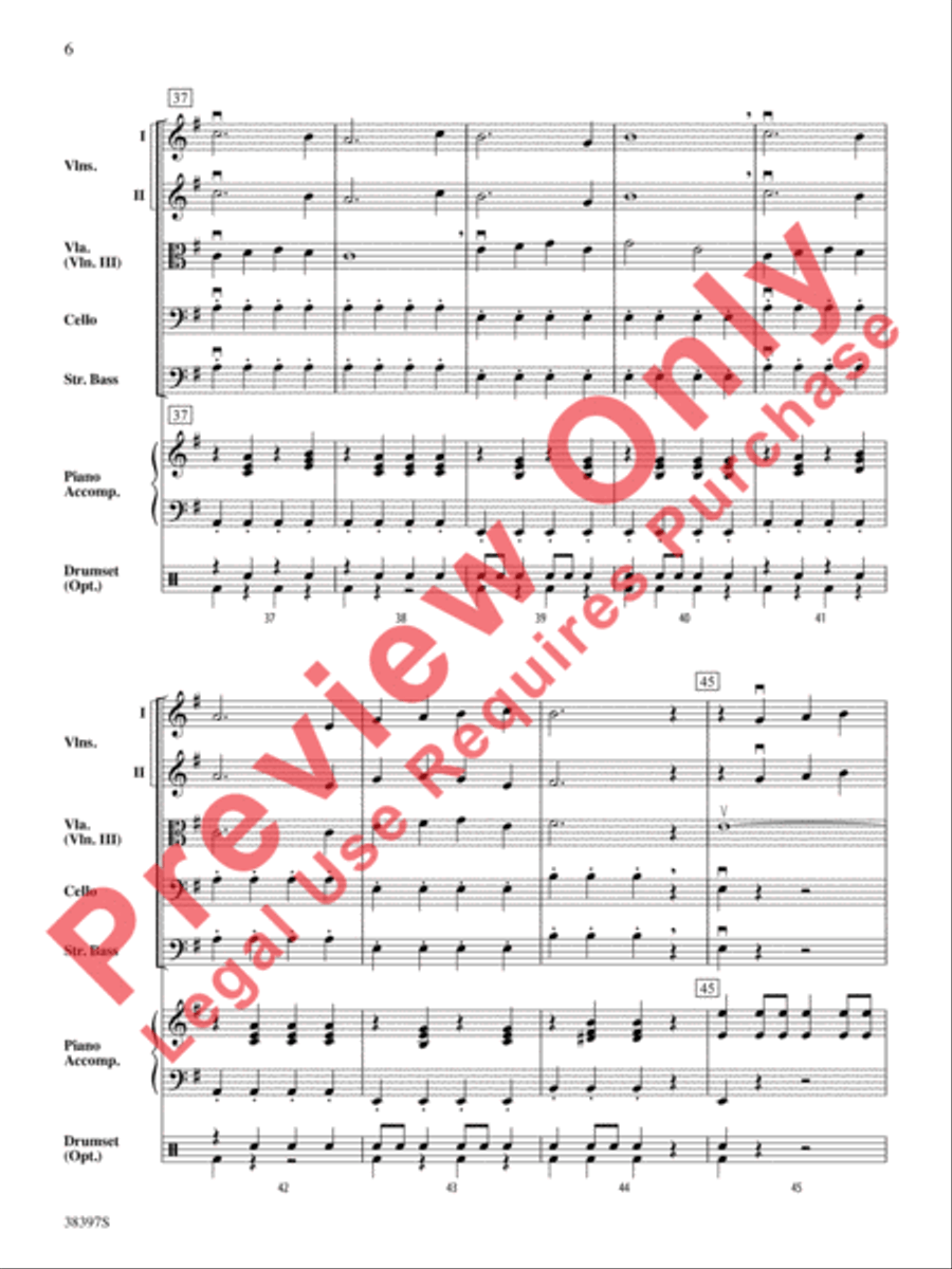 Armada String Orchestra scores gallery preview page 7