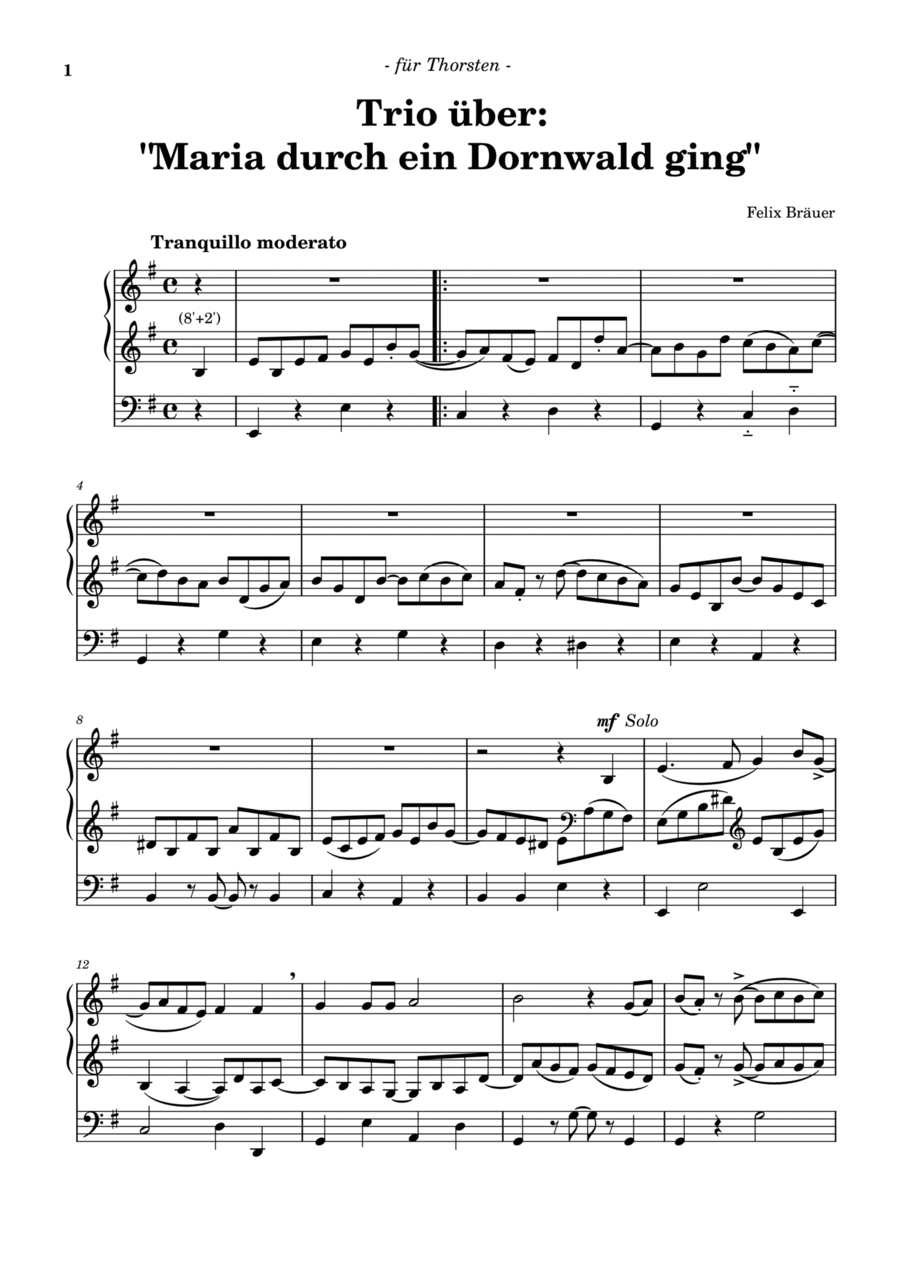 Trio über: 