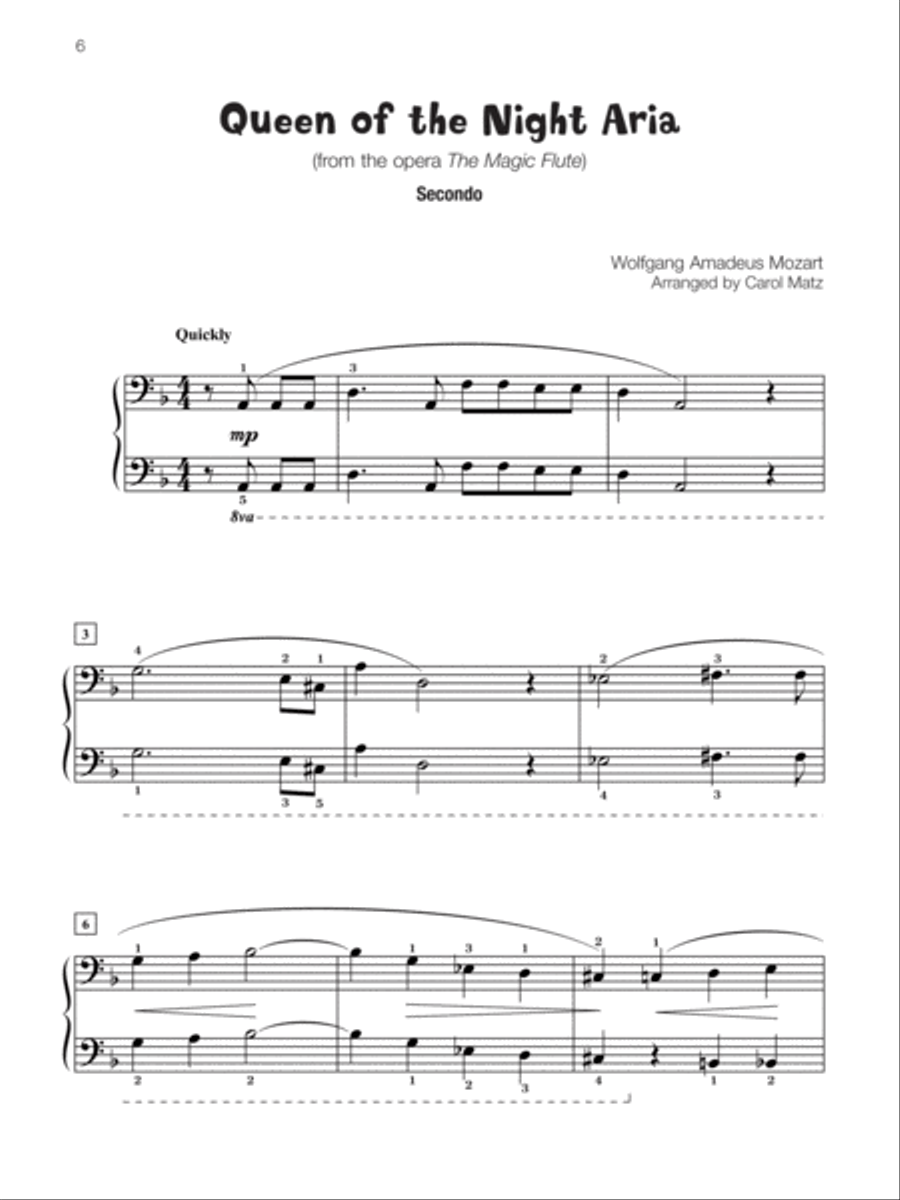 Famous & Fun Duets, Book 5 Small Ensemble scores gallery preview page 5