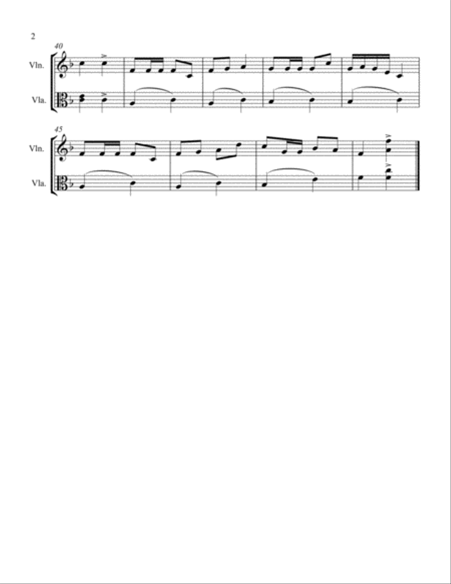 The Funny Trumpeter Trumpet scores gallery preview page 2