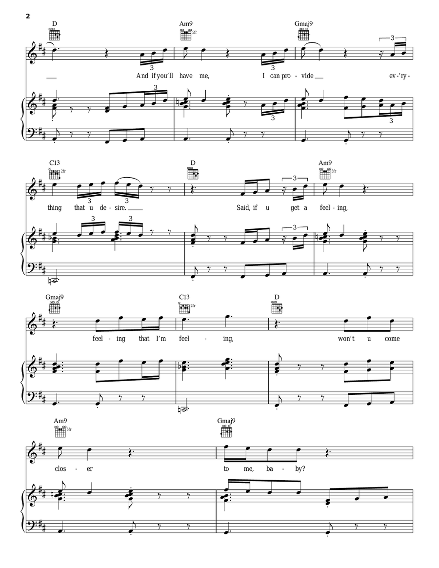 (Untitled) How Does It Feel Acoustic Guitar scores gallery preview page 2