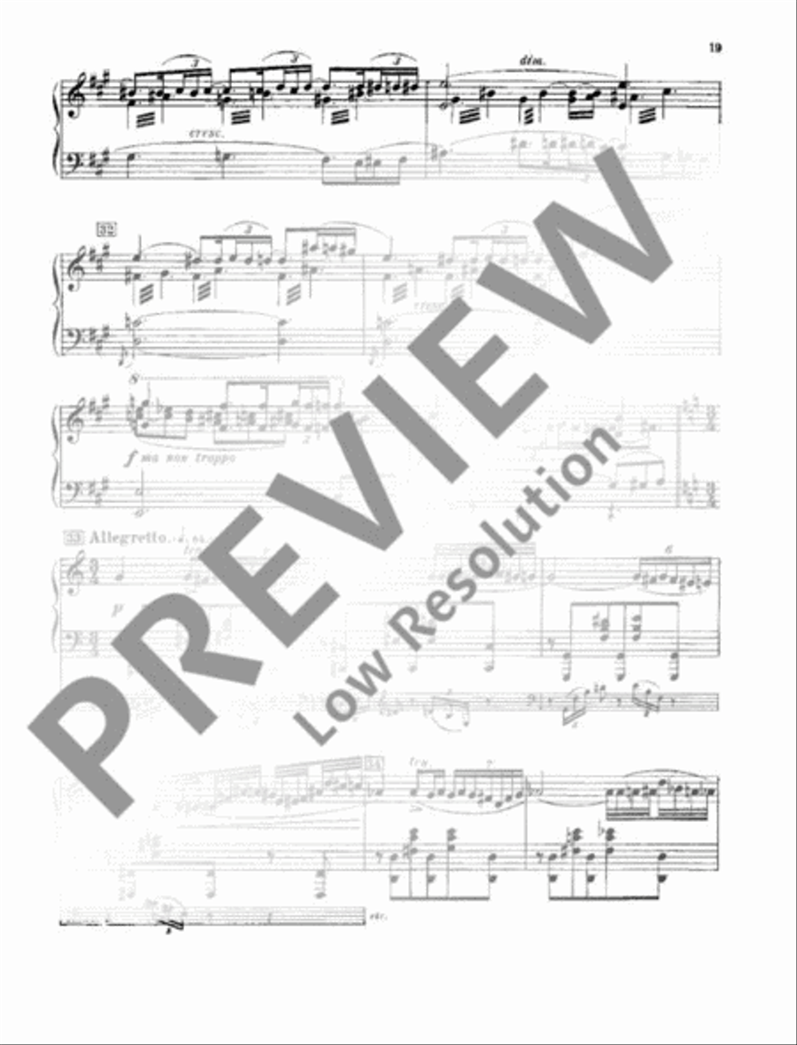 L'oiseau de feu - The Firebird Piano scores gallery preview page 20