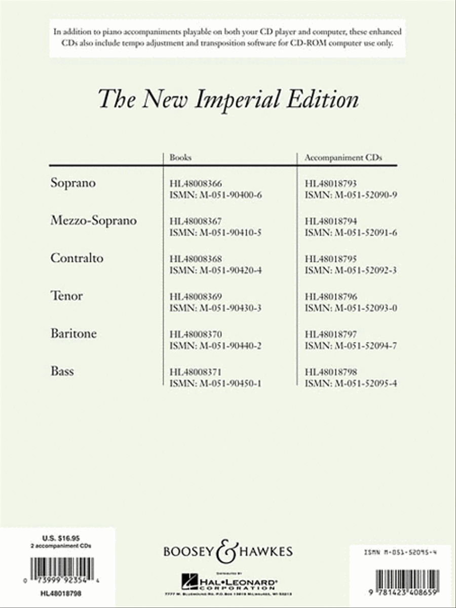 The New Imperial Edition Voice scores gallery preview page 2