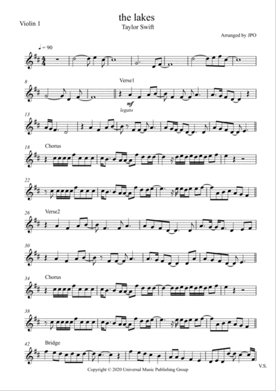 The Lakes String Quartet scores gallery preview page 5