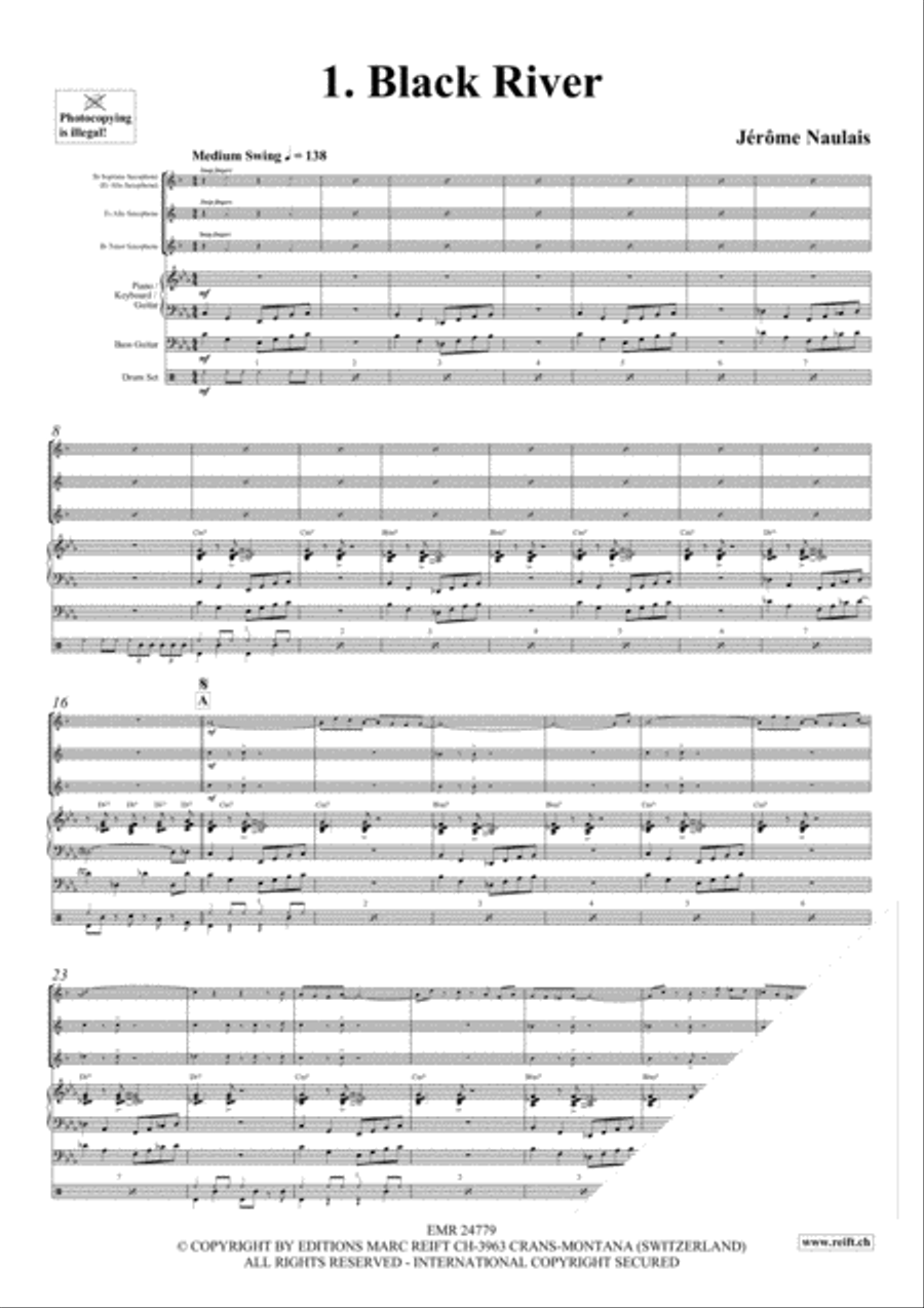 Play With Your Band Volume 2 Saxophone Ensemble scores gallery preview page 4