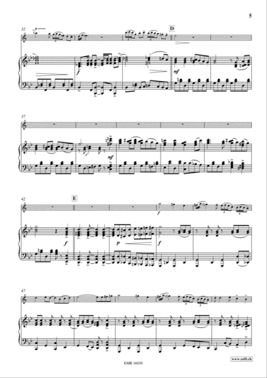 Klezmer Fantasy Klezmer Fantasy Clarinet Solo scores gallery preview page 6