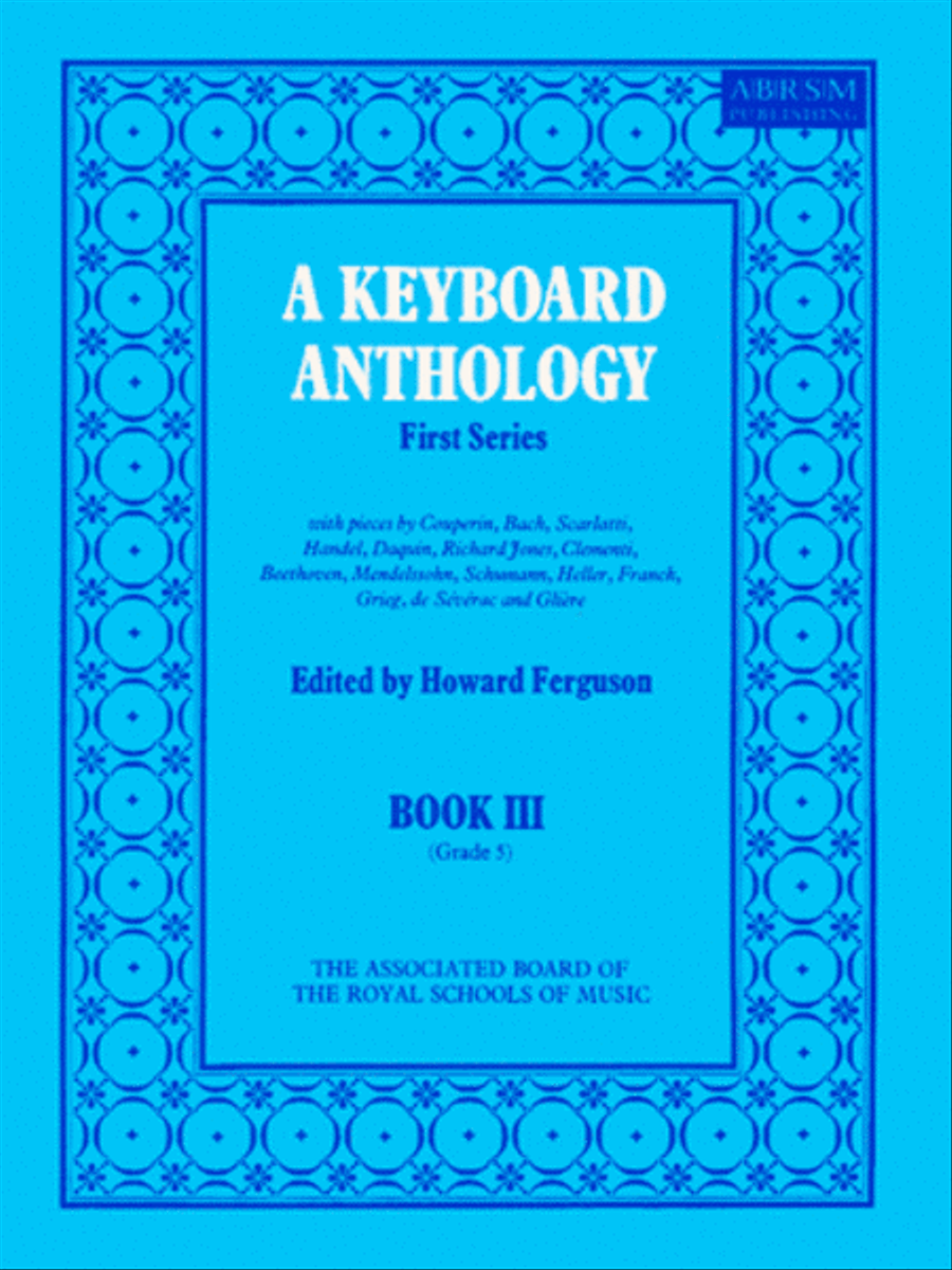 A Keyboard Anthology, First Series, Book III Piano Method scores gallery preview page 1
