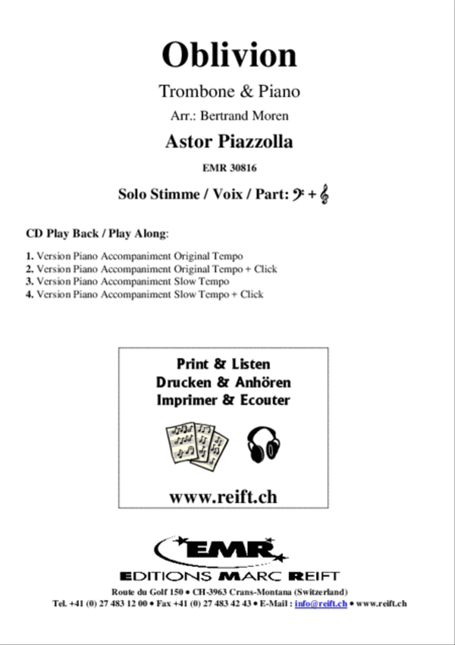 Oblivion Piano Accompaniment scores gallery preview page 2