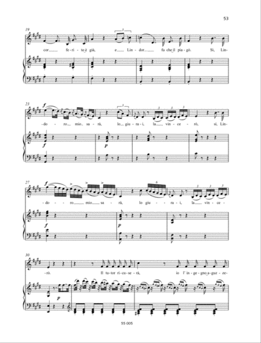 Una voce poco fa Una voce poco fa Voice scores gallery preview page 2