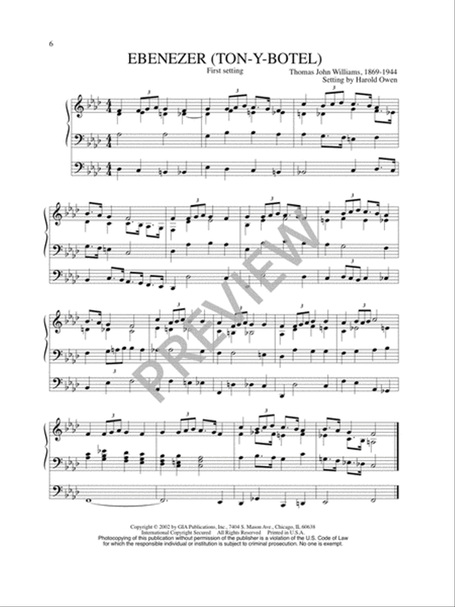 Twenty-Five Organ Harmonizations - Volume 2 Organ scores gallery preview page 8