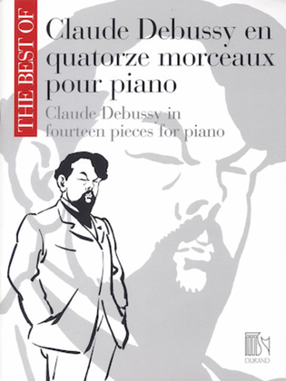 Book cover for The Best of Claude Debussy: Fourteen Pieces for Piano