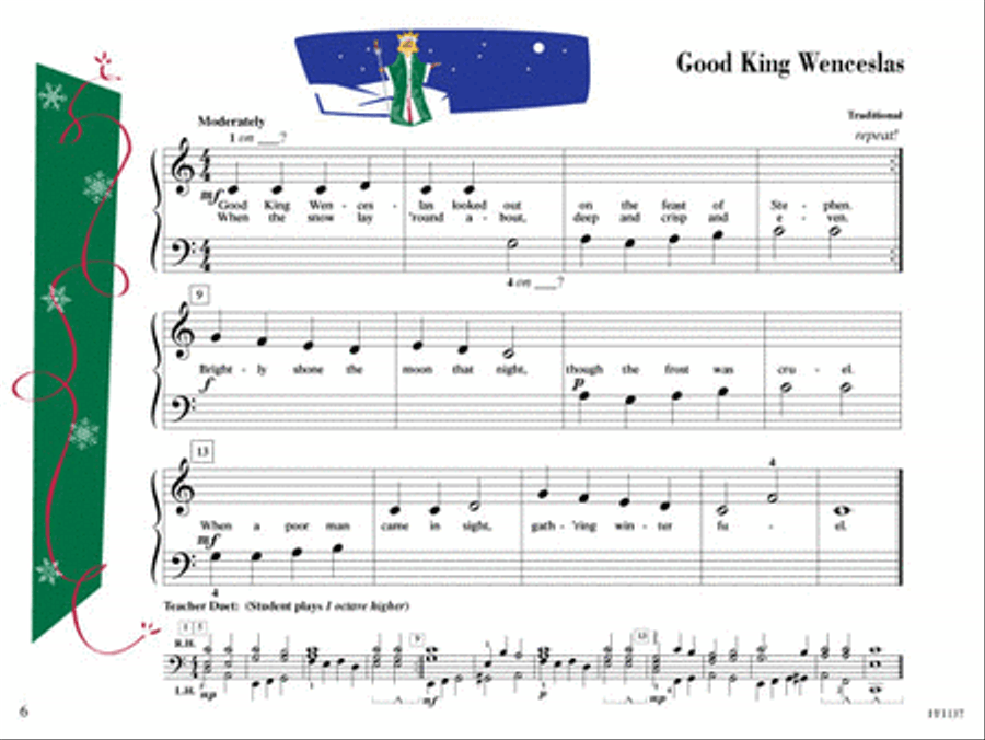 Primer Level – Christmas Book Piano Method scores gallery preview page 2