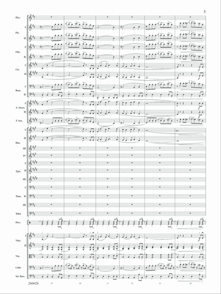 Blue Tango: Score Full Orchestra scores gallery preview page 5