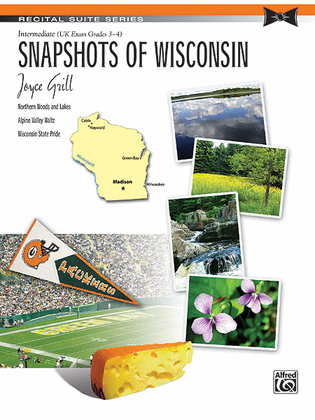 Book cover for Snapshots of Wisconsin
