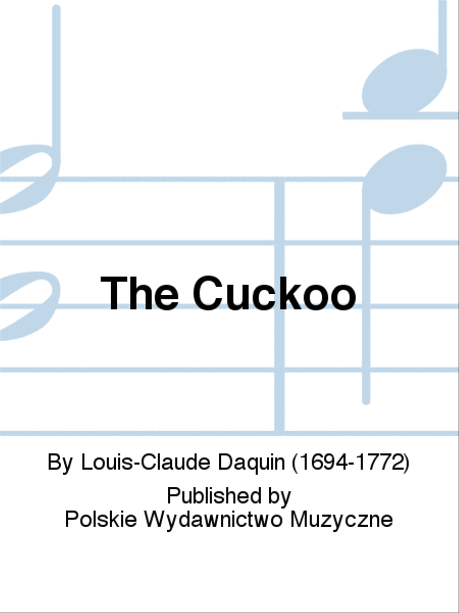 The Cuckoo Piano Solo scores gallery preview page 1