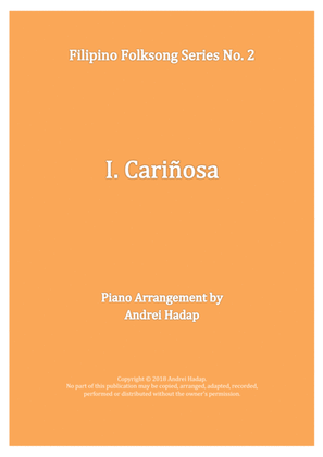 Cariñosa - arranged for Piano Solo