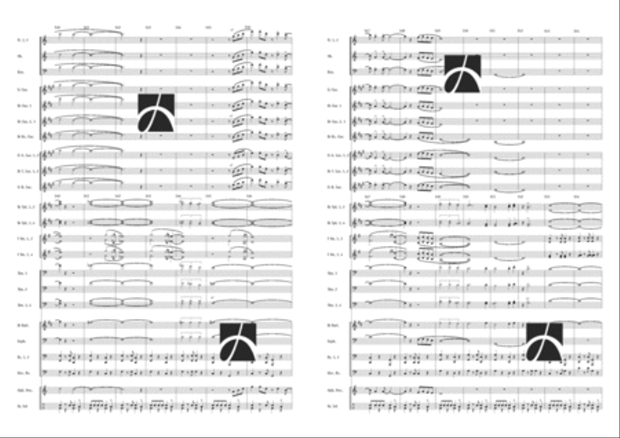 Spanish Eyes Concert Band scores gallery preview page 11