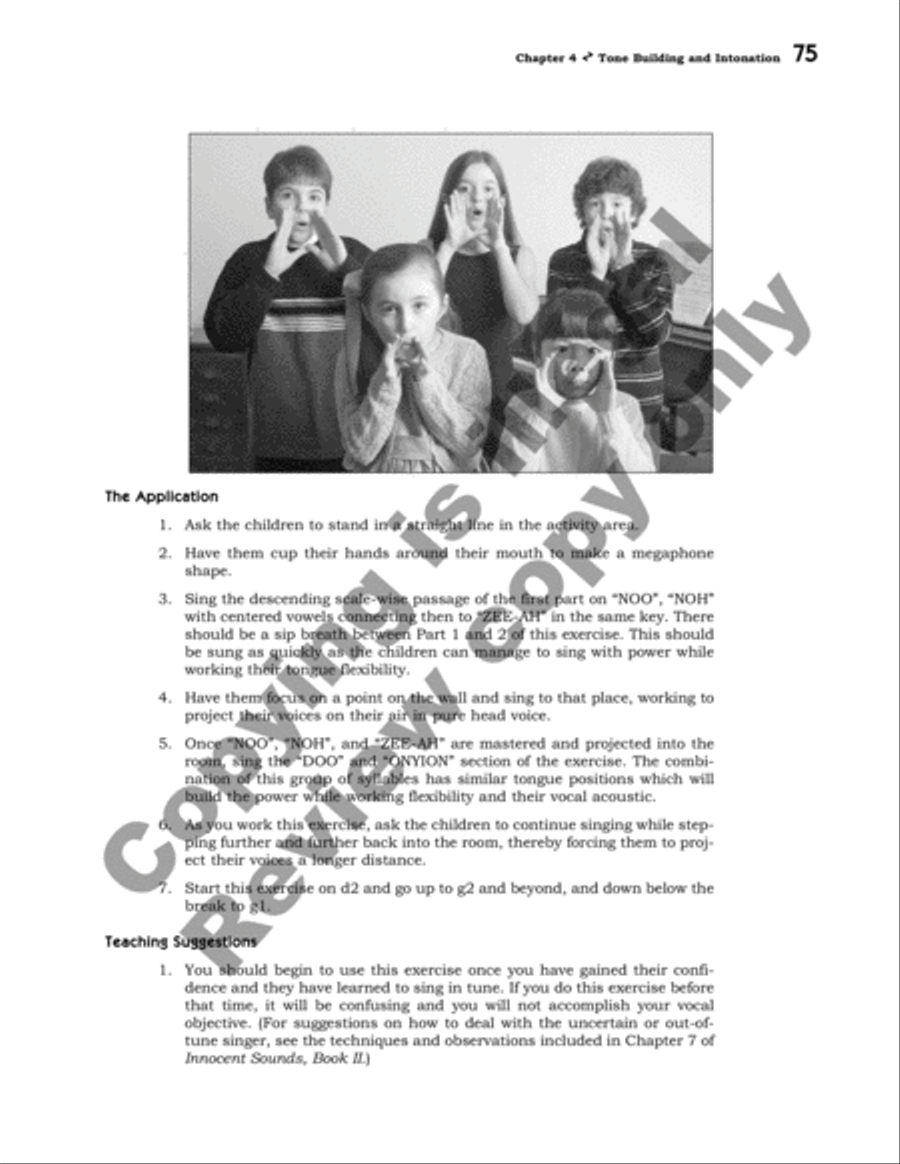 Innocent Sounds: Book I The Singer's Journey Begins Voice scores gallery preview page 16