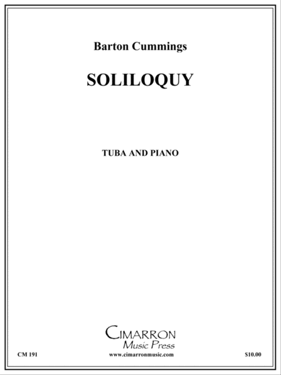 Soliloquy for Tuba Tuba scores gallery preview page 1