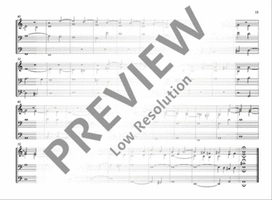 20 Free Organ Works of the North German School Organ scores gallery preview page 16