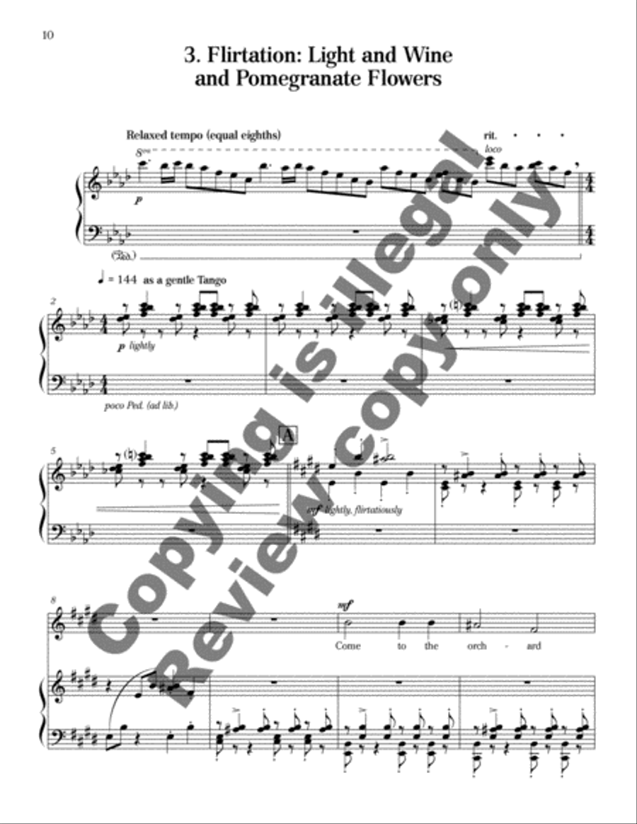 The Sun is Love High Voice scores gallery preview page 20