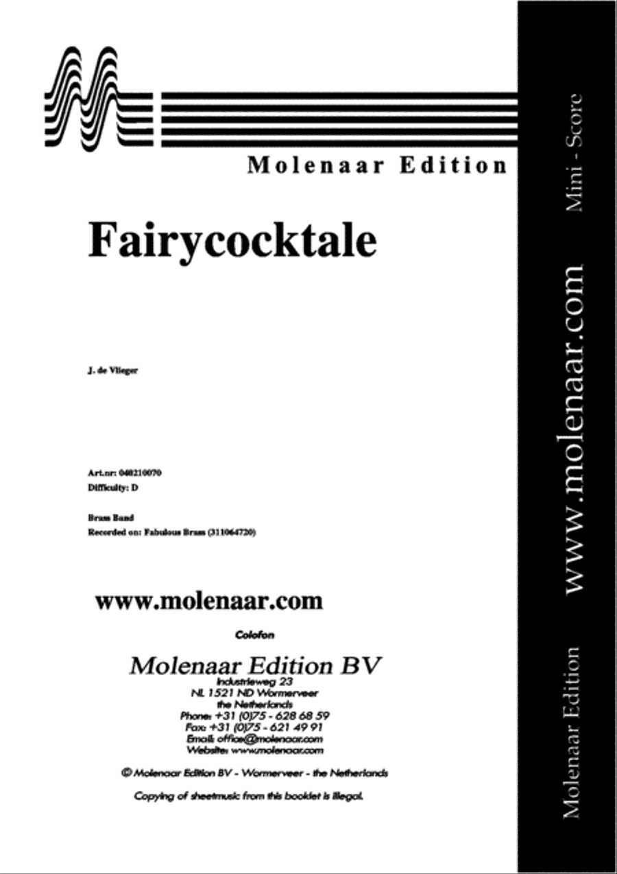A Fairycocktale Brass Band scores gallery preview page 2