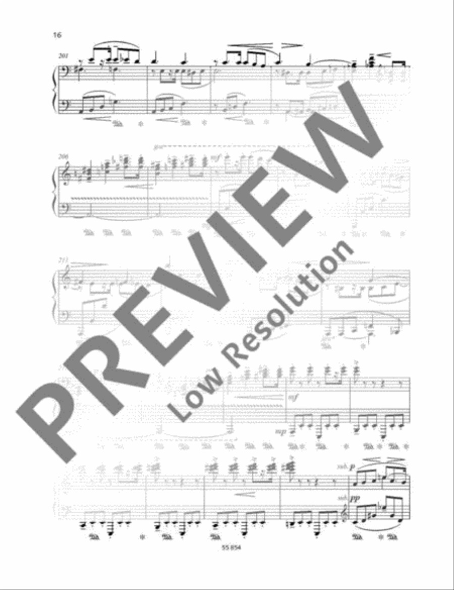 Fantasies Piano Solo scores gallery preview page 17