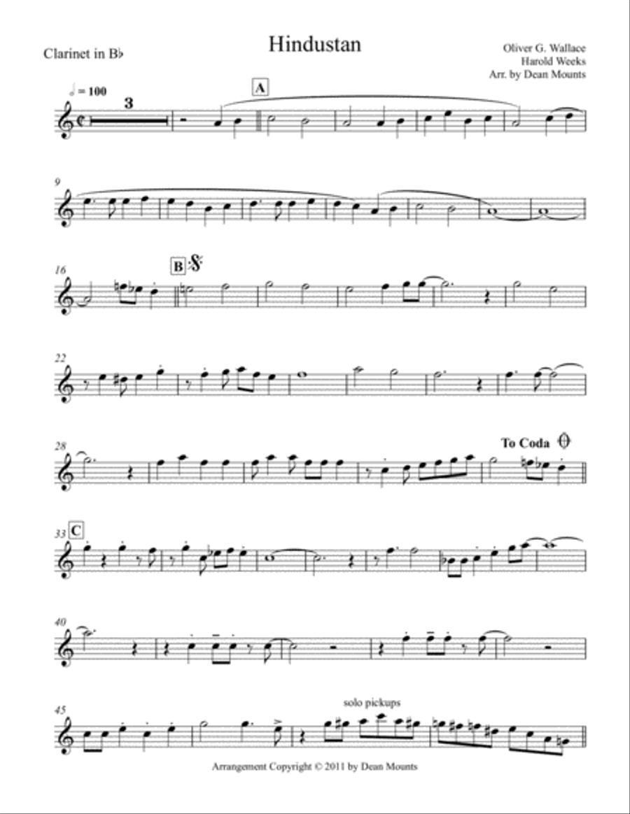 Hindustan Hindustan Jazz Ensemble scores gallery preview page 5