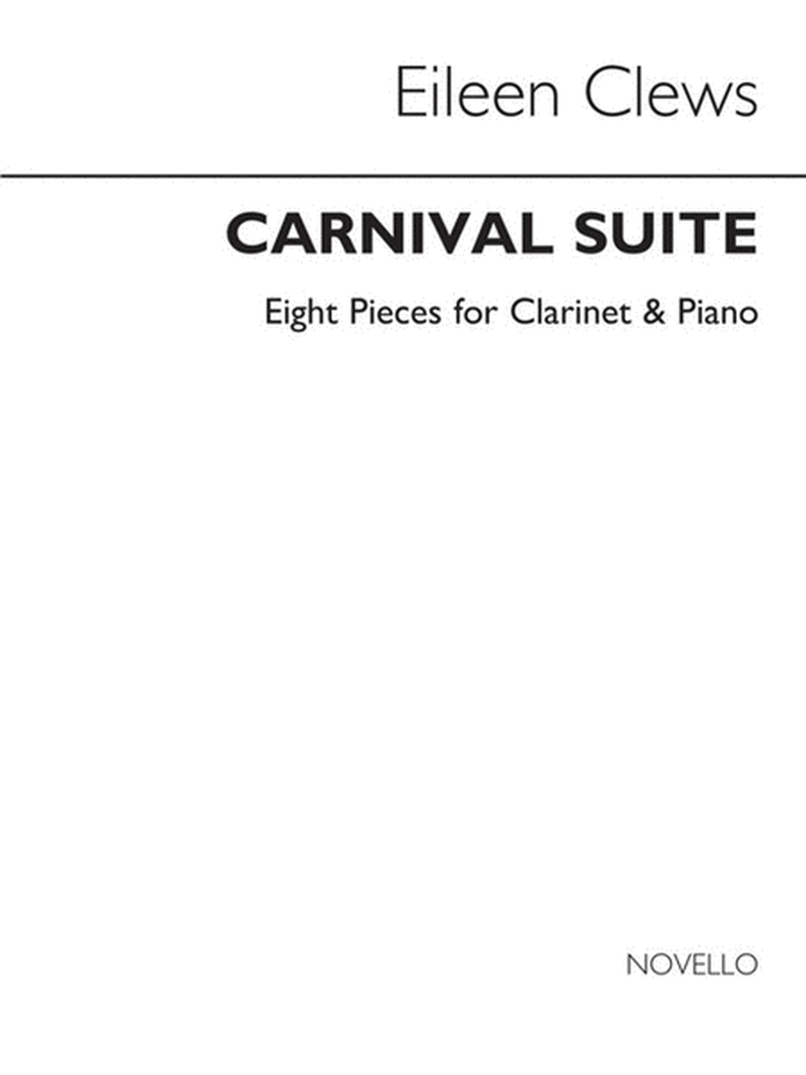 Clews Carnival Suite Clarinet&Piano(Arc)