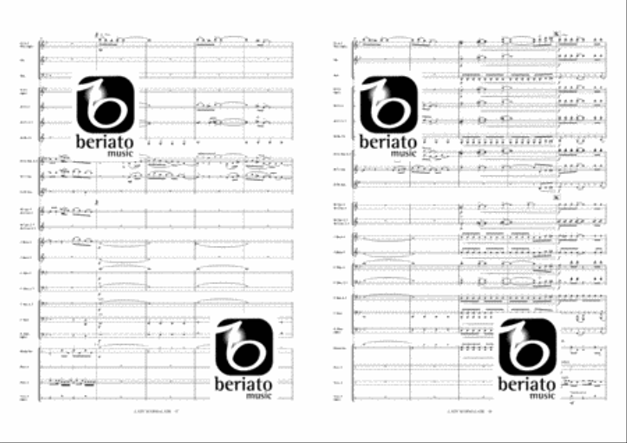Lady Marmalade Concert Band scores gallery preview page 10