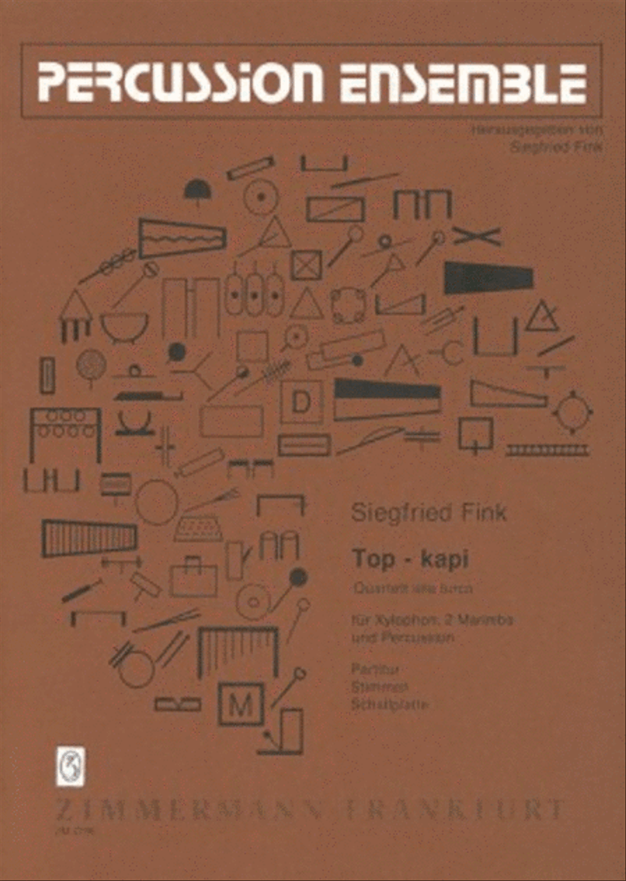Top-kapi Top-kapi Marimba scores gallery preview page 1
