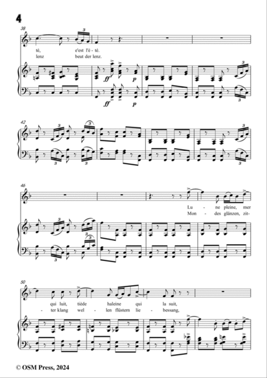 Meyerbeer-Siciliènne,in F Major Voice scores gallery preview page 6