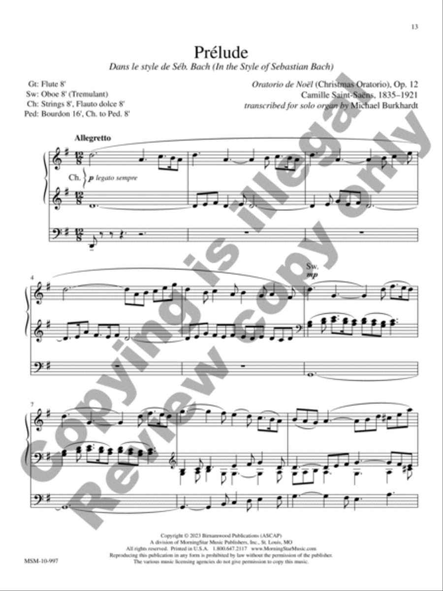 At the Cradle Organ scores gallery preview page 9