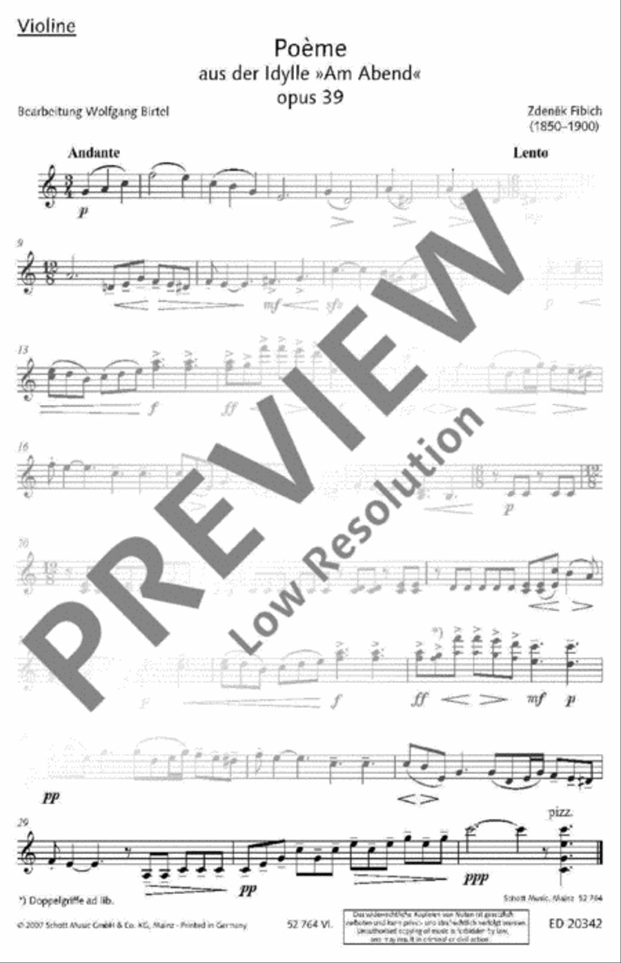 Poème String Trio scores gallery preview page 5