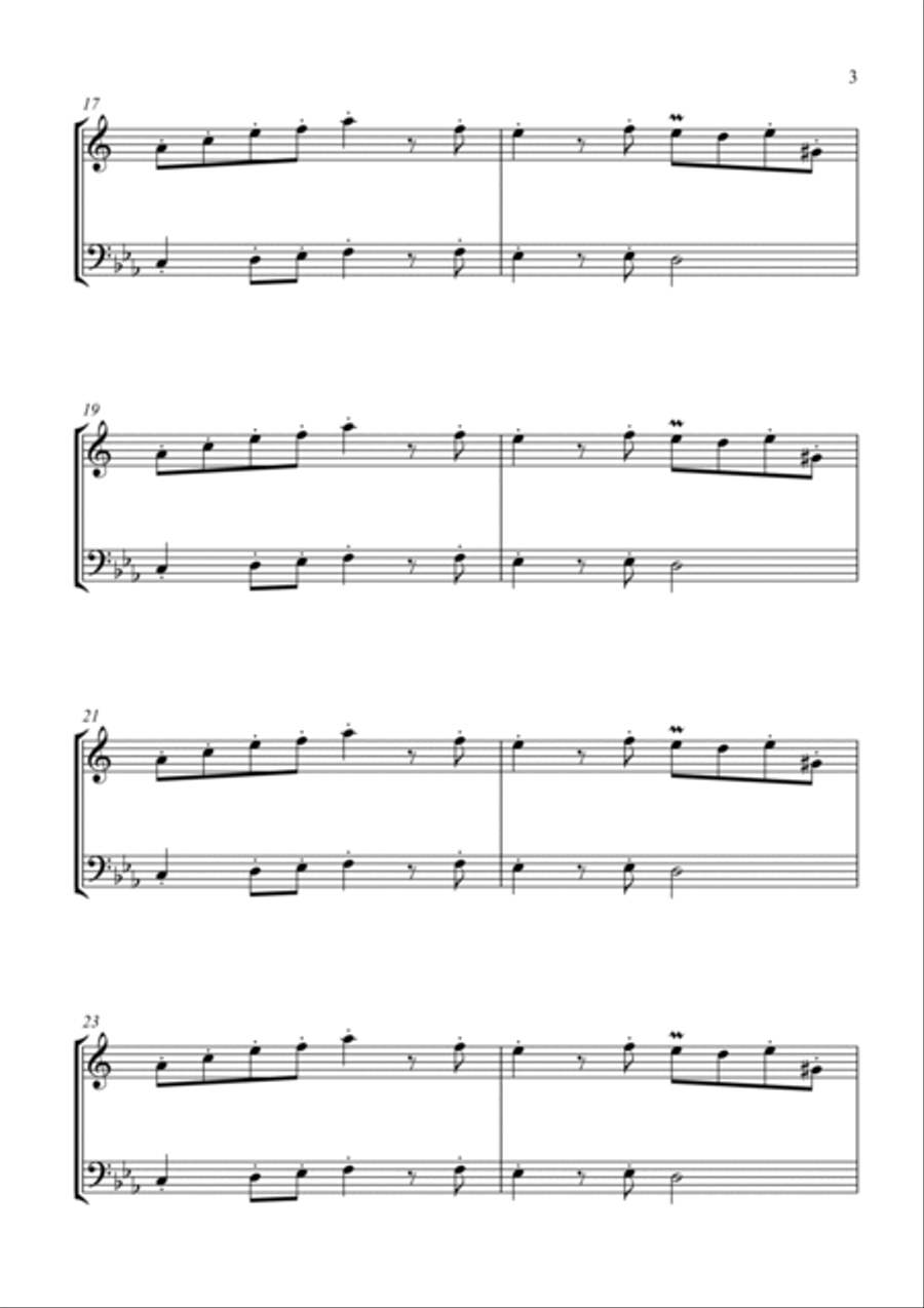The Real Slim Shady Alto Saxophone scores gallery preview page 3