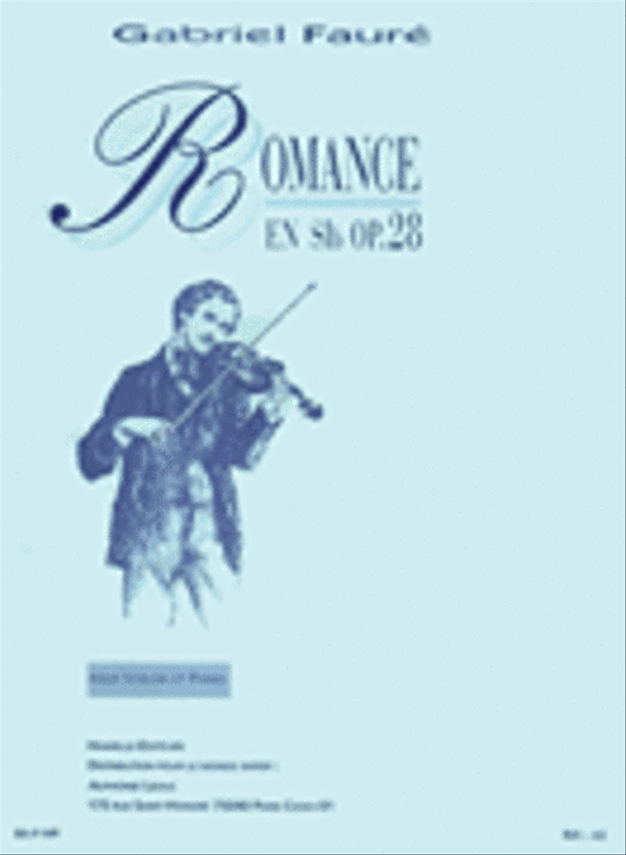 Romance Op.28 Violin Solo scores gallery preview page 1