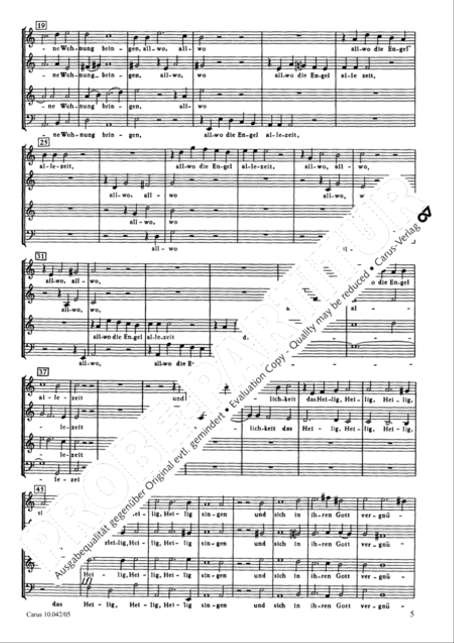 Mein Freund ist mein 4-Part scores gallery preview page 6