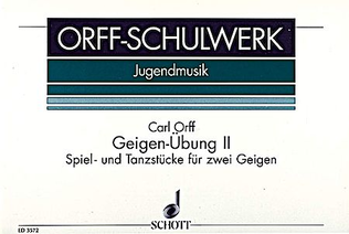 Book cover for Geigen-Ubung - Book 2