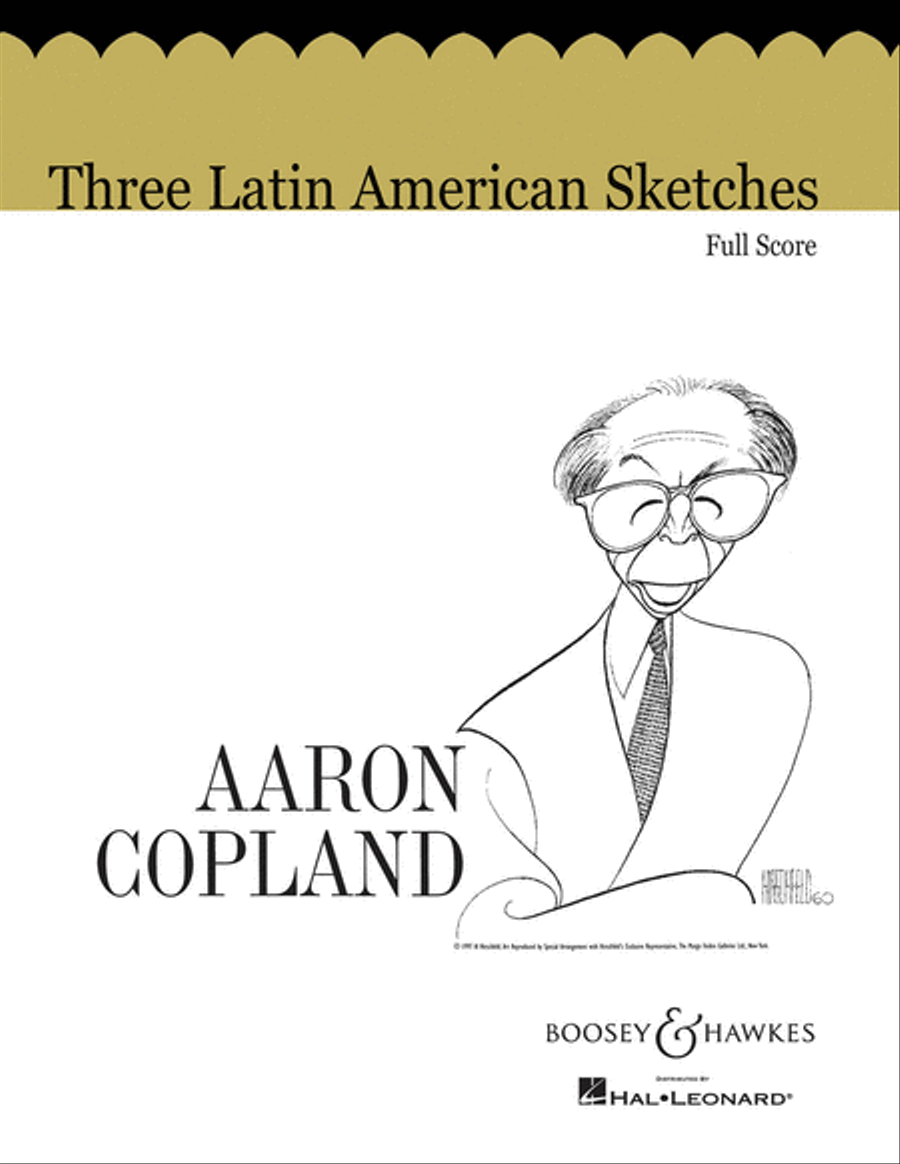 Three Latin American Sketches Orchestra scores gallery preview page 1