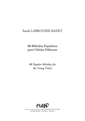 88 Popular Melodies for the Young Violist