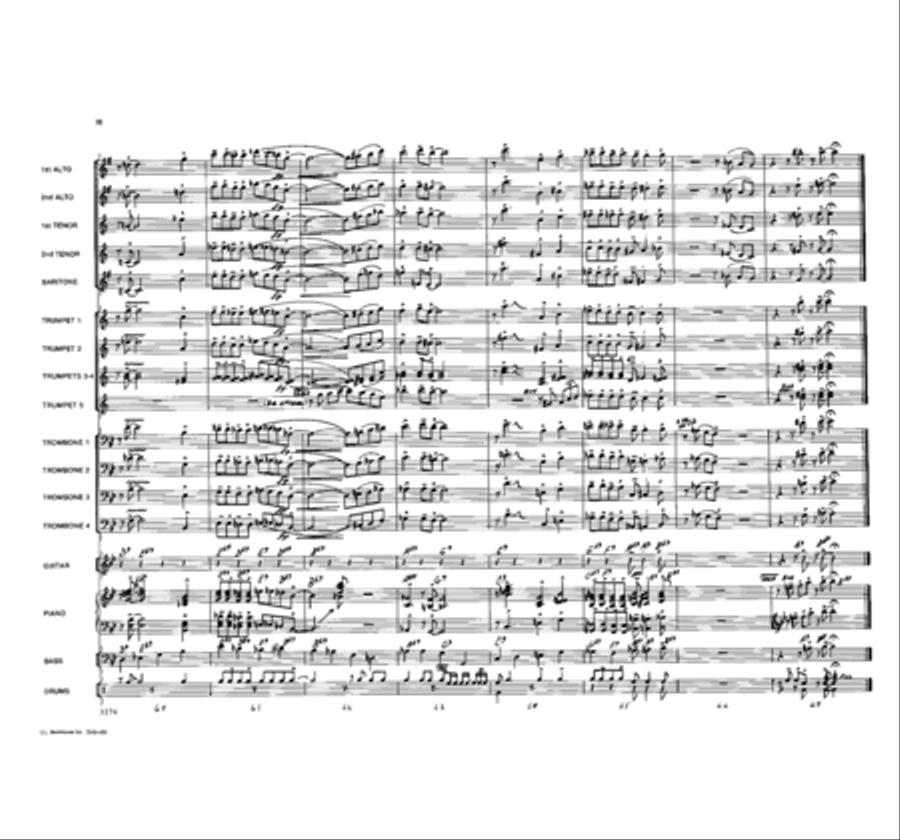 Frank Granata's Blues Frank Granata's Blues Jazz Ensemble scores gallery preview page 9