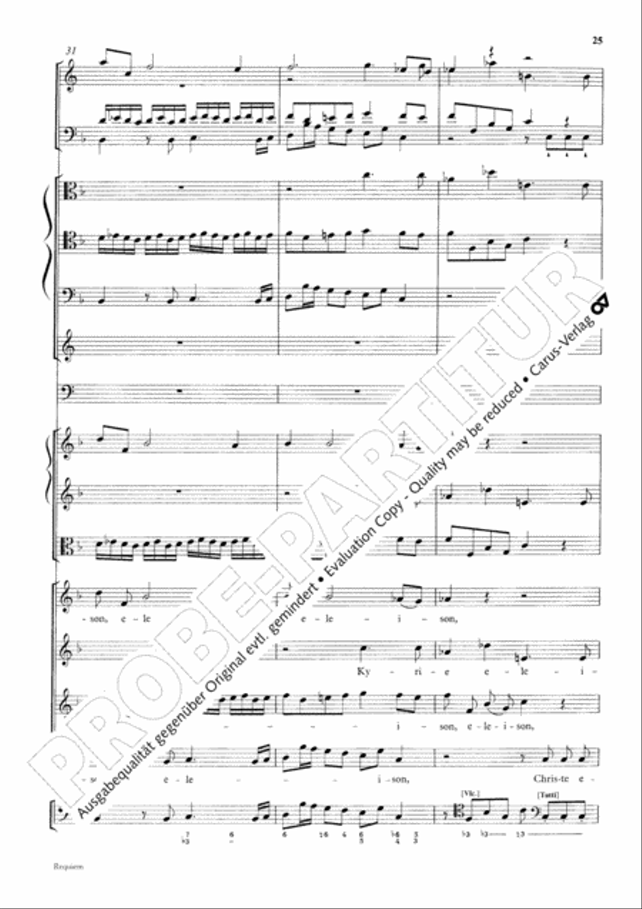 Requiem Requiem 4-Part scores gallery preview page 34