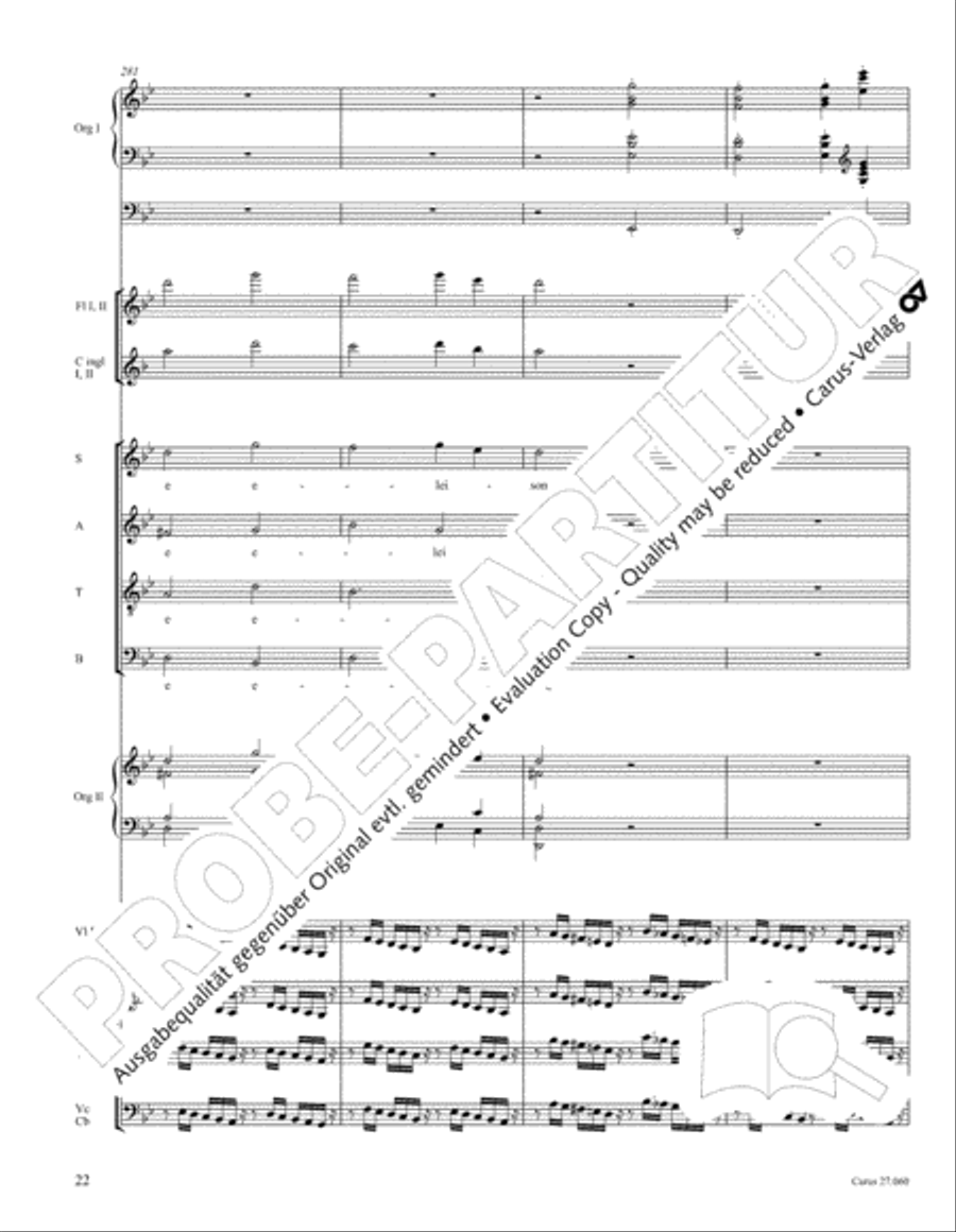 Messe a quatre voix 4-Part scores gallery preview page 33