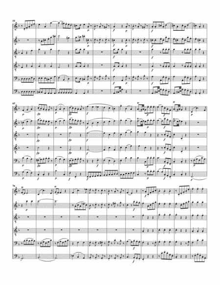 Divertimento, K.240 (arrangement for 6 recorders)