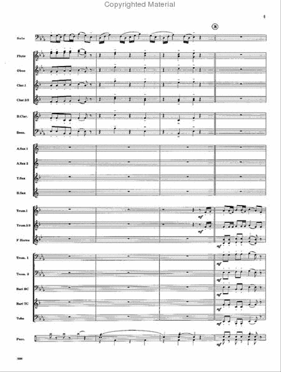 Concert Rondo Concert Band scores gallery preview page 8