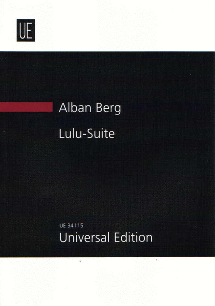 Lulu Suite Orchestra scores gallery preview page 1