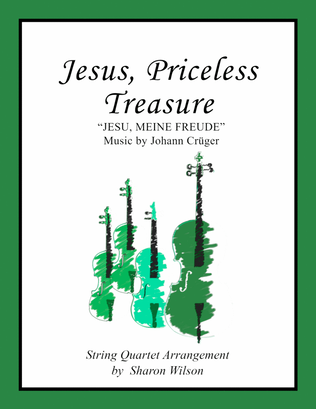 Jesus, Priceless Treasure (Easy String Quartet)