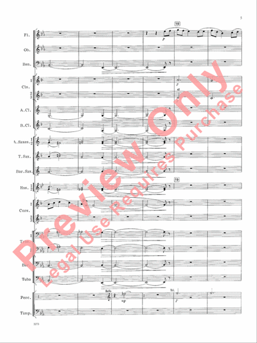 Greenwillow Portrait Greenwillow Portrait Concert Band scores gallery preview page 6