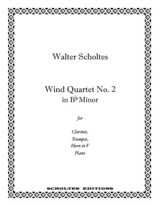 Wind Quartet No. 2 in Bb Minor for mixed ensemble